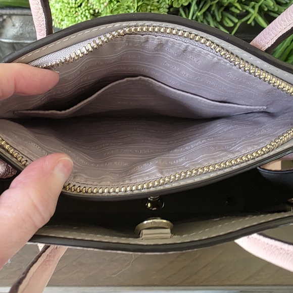 Kate Spade Mini Knott Leather Satchel/Crossbody In Mochi Pink - Picture 3 of 11